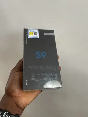 New Samsung Galaxy S9 64 GB Black