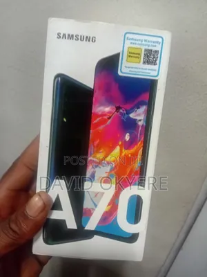 New Samsung Galaxy A70 128 GB Black