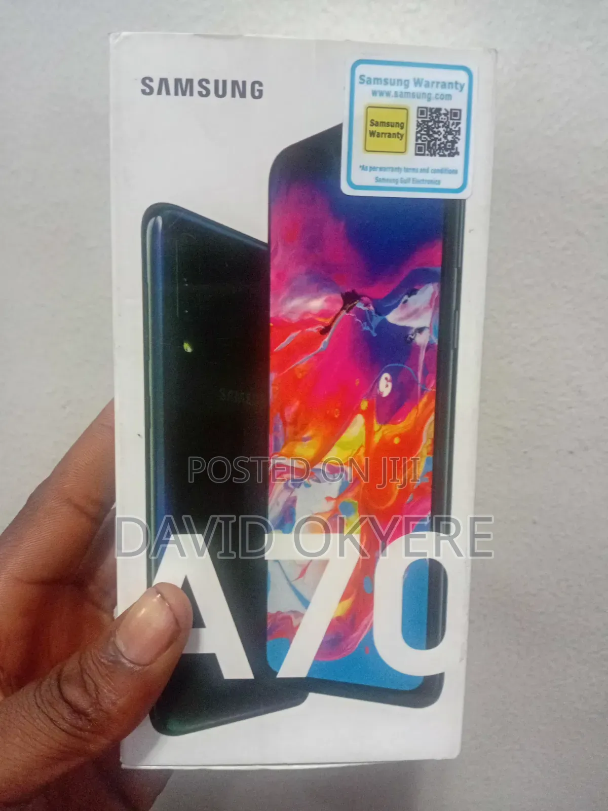 New Samsung Galaxy A70 128 GB Black