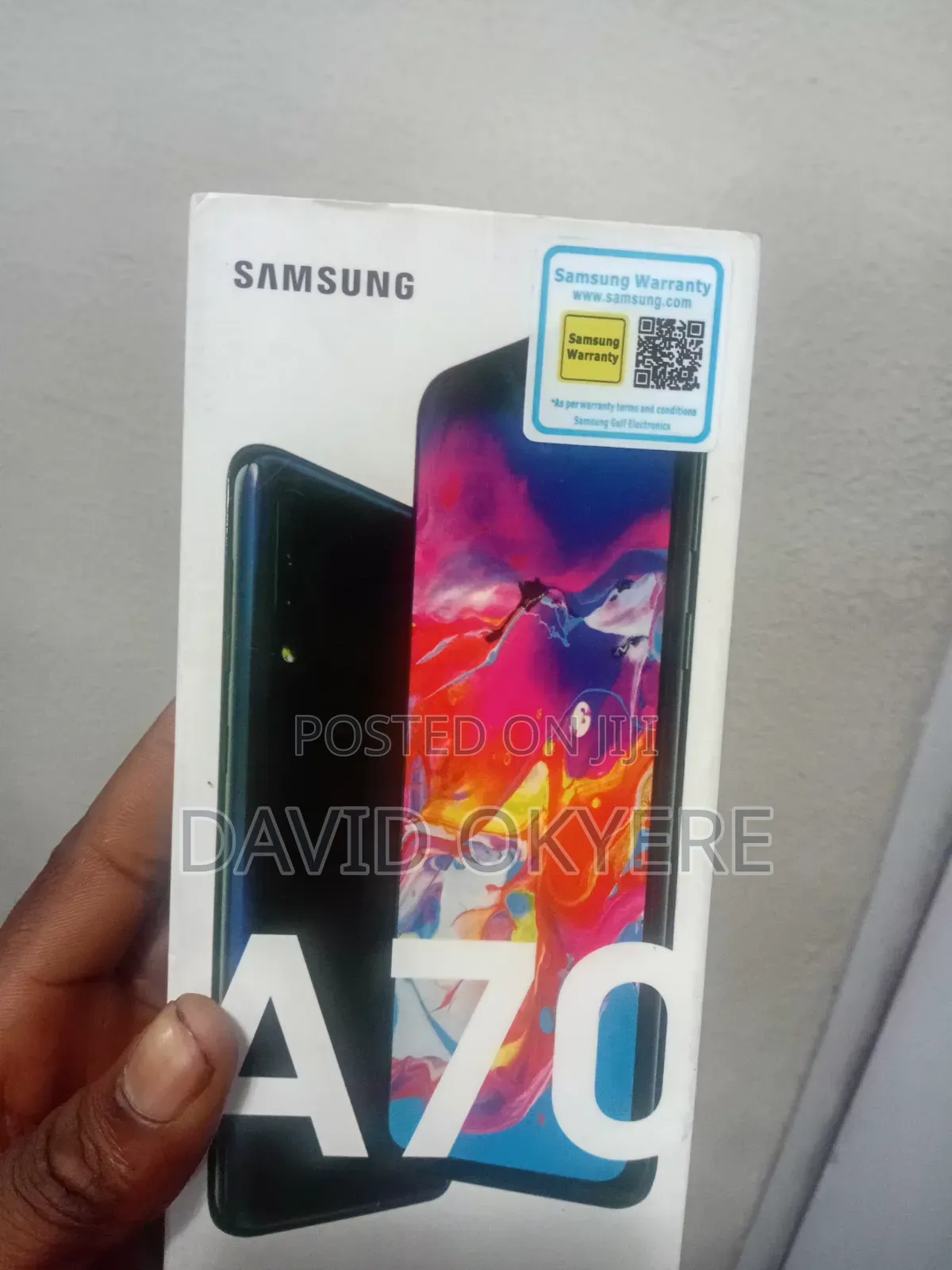 New Samsung Galaxy A70 128 GB Black