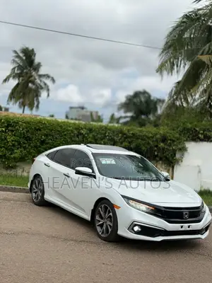 New Honda Civic Touring Sedan 2019 White