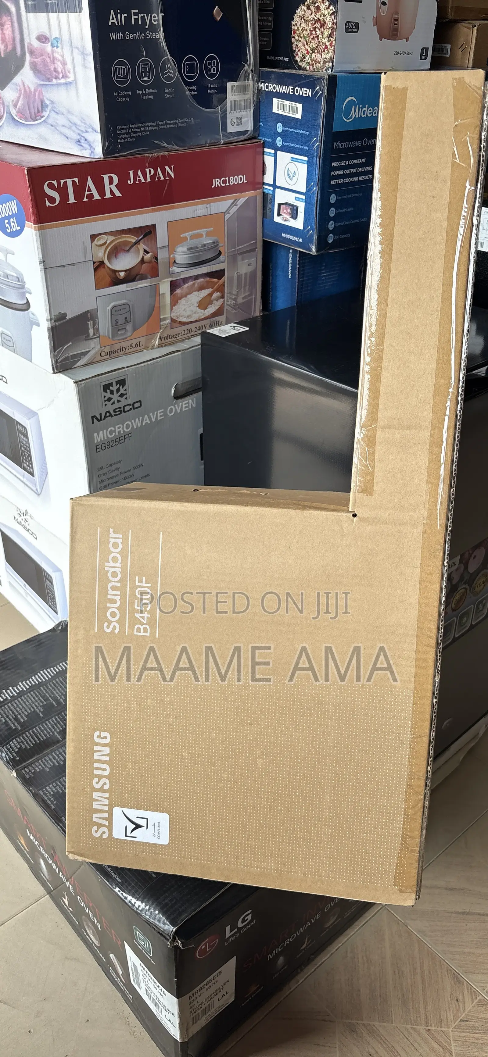 Elevate Your Sound With Samsung 300watts B450f Soundbar