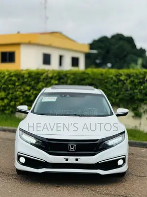 New Honda Civic Touring Sedan 2019 White