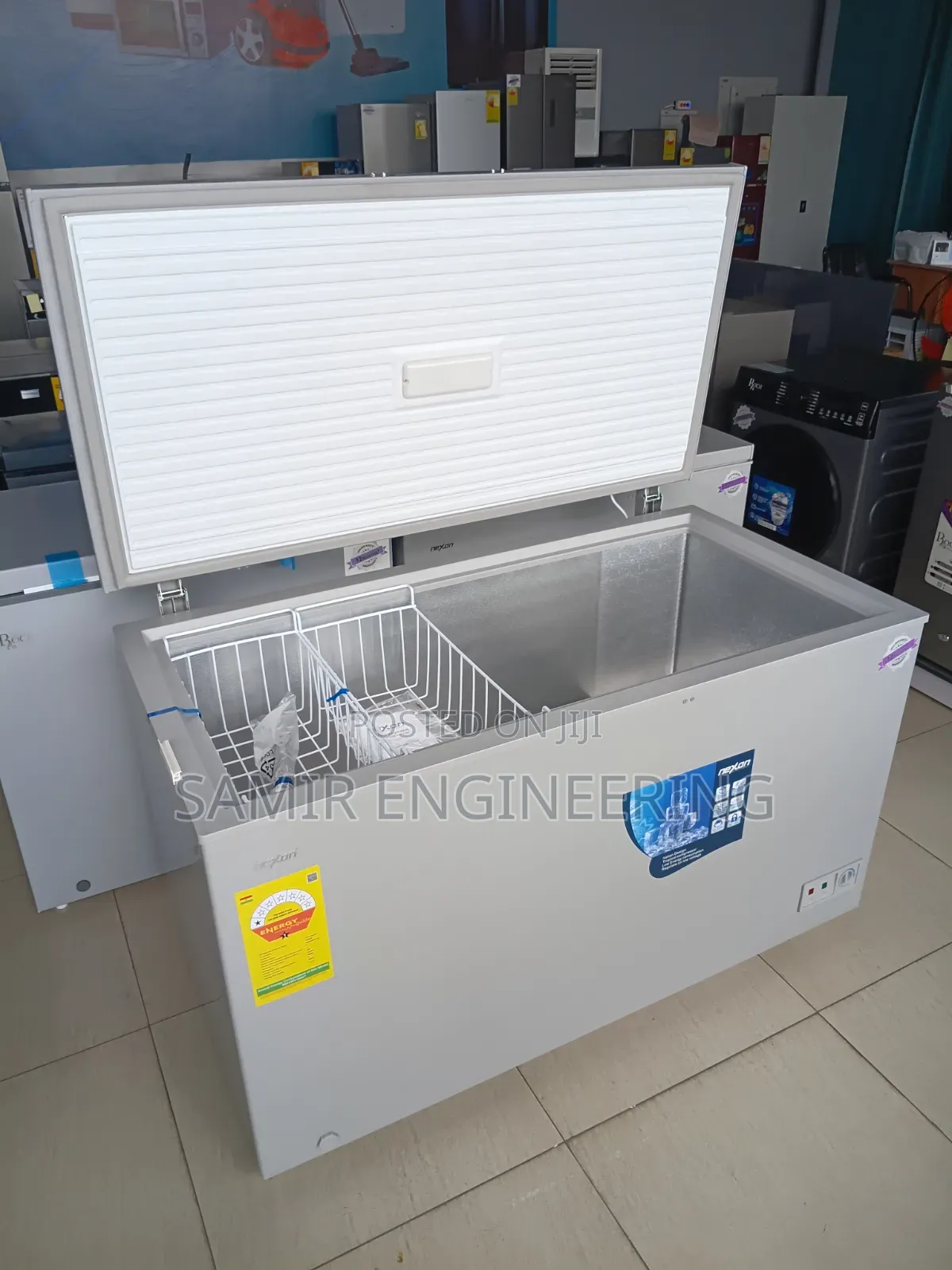 The Bulk Storage Giant: Nexon 400L Silver Deep Freezer