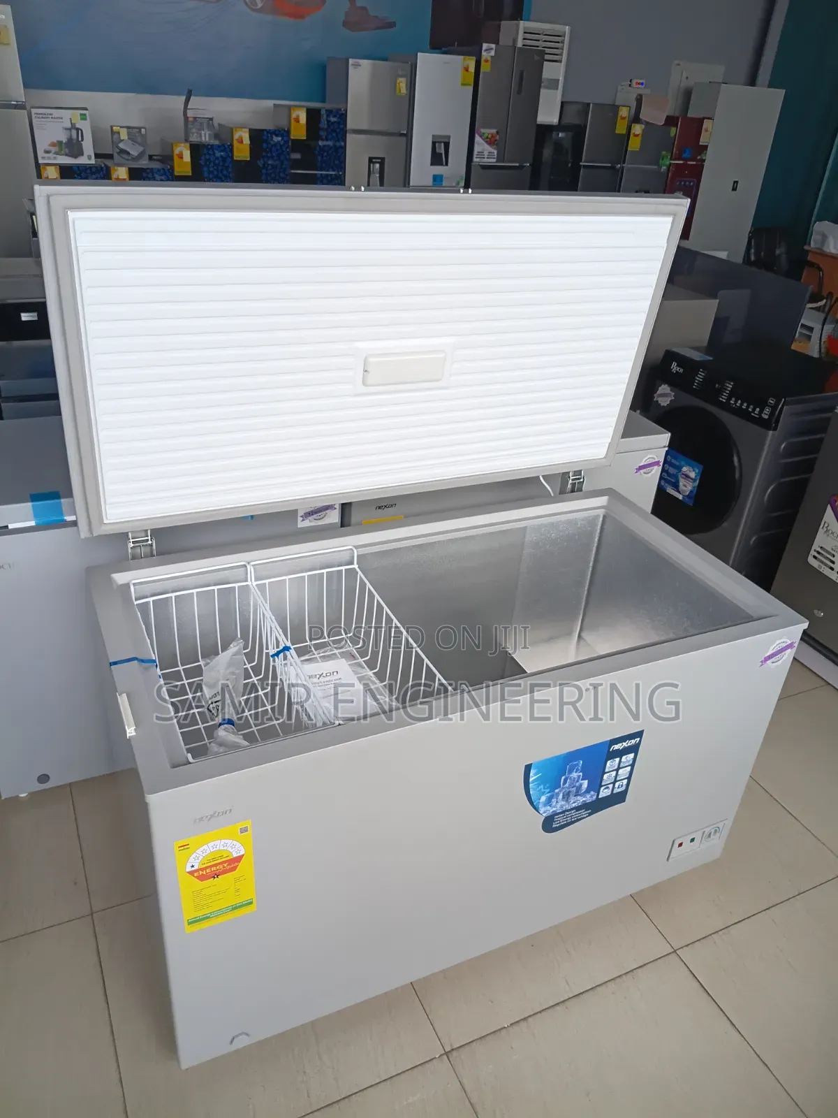 The Bulk Storage Giant: Nexon 400L Silver Deep Freezer