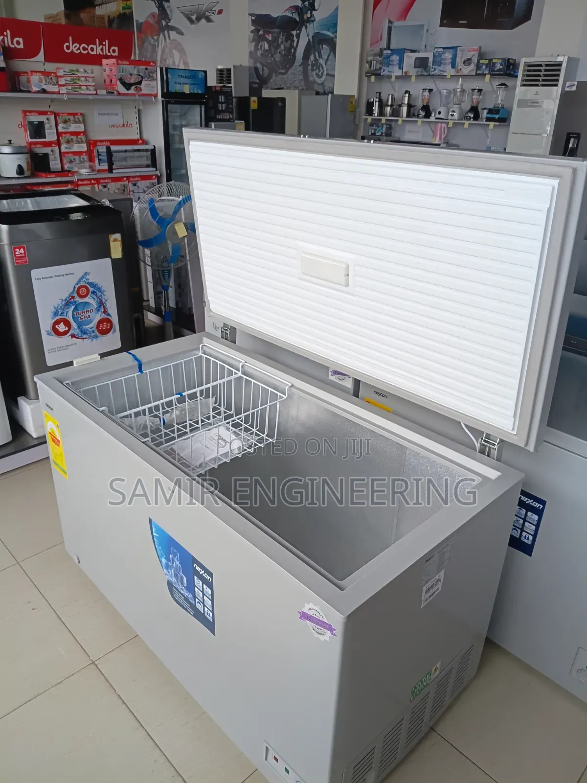 The Bulk Storage Giant: Nexon 400L Silver Deep Freezer