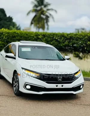New Honda Civic Touring Sedan 2019 White