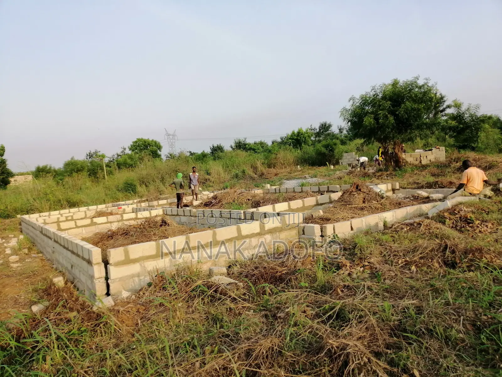 Full Plot of Land With 5 Bedrooms Footings