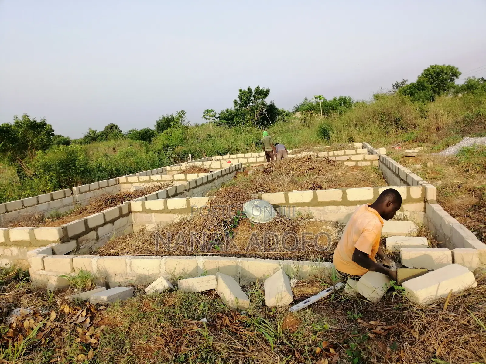 Full Plot of Land With 5 Bedrooms Footings