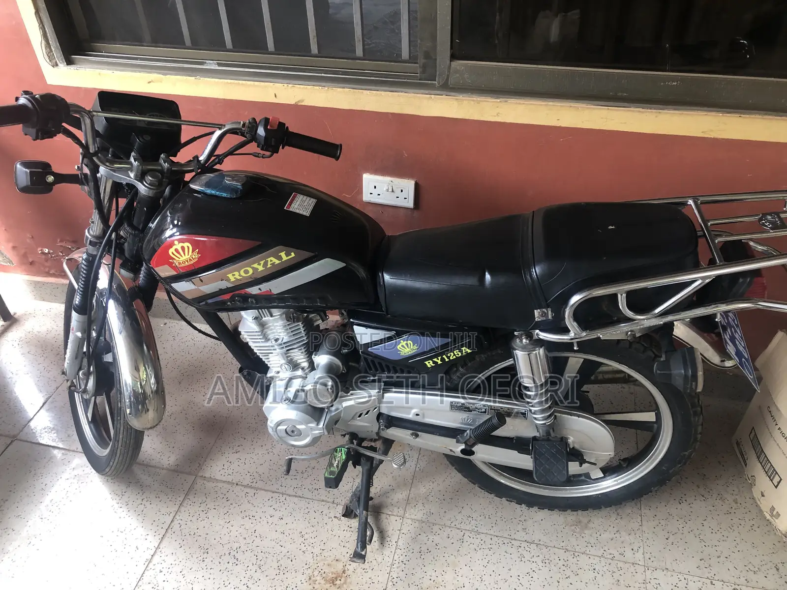 Royal Motorcycle 2020 Black