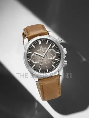 Naviforce Watch for Men (Leather Strap)