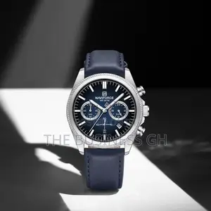 Naviforce Watch for Men (Leather Strap)