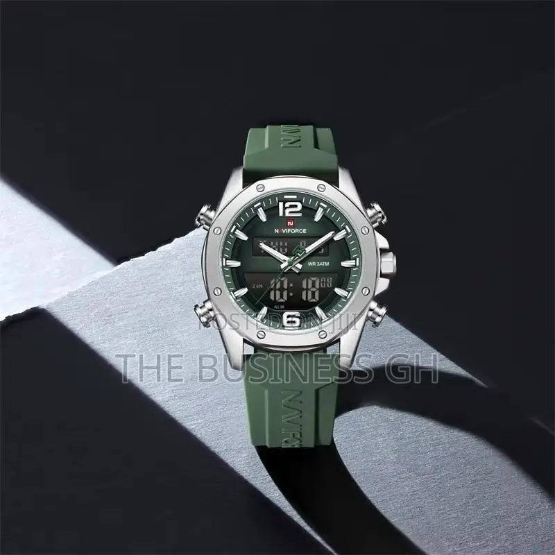 Naviforce Silicone Strap Watch