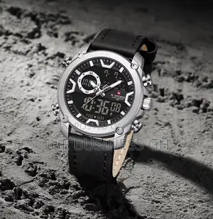 Naviforce Leather Watch for Men