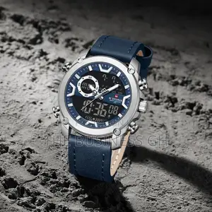 Naviforce Leather Watch for Men
