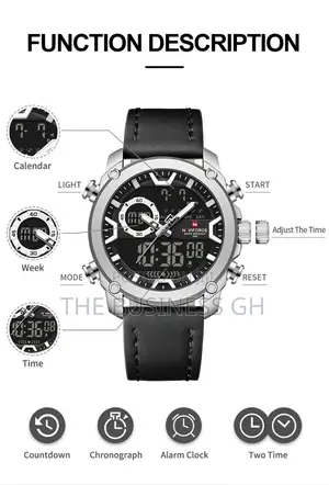 Naviforce Leather Watch for Men