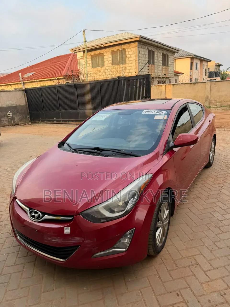 Hyundai Elantra 2015 Red