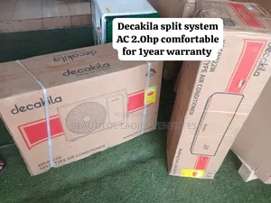 Decakila 2.0HP Split AirCondition Massive Cooling Power Stylish Design