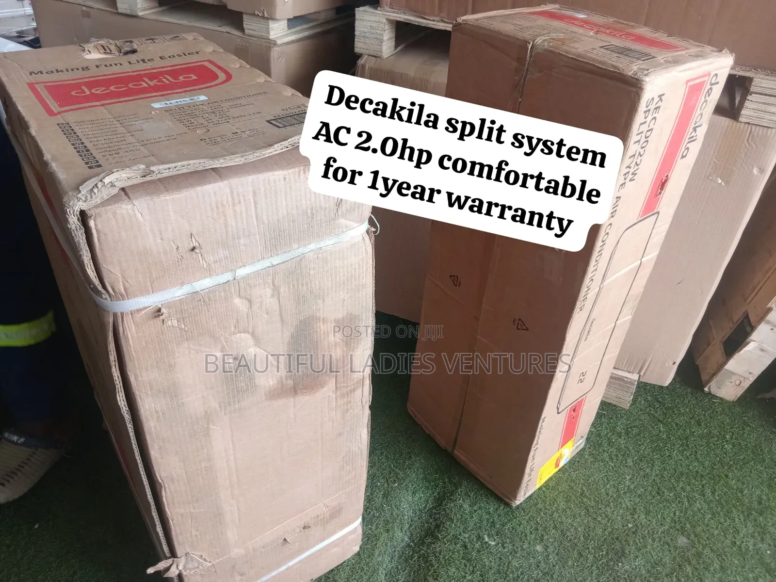 Decakila 2.0HP Split AirCondition Massive Cooling Power Stylish Design