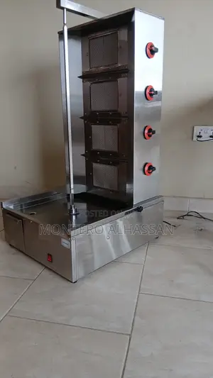 4 Burner Shawarma Machine