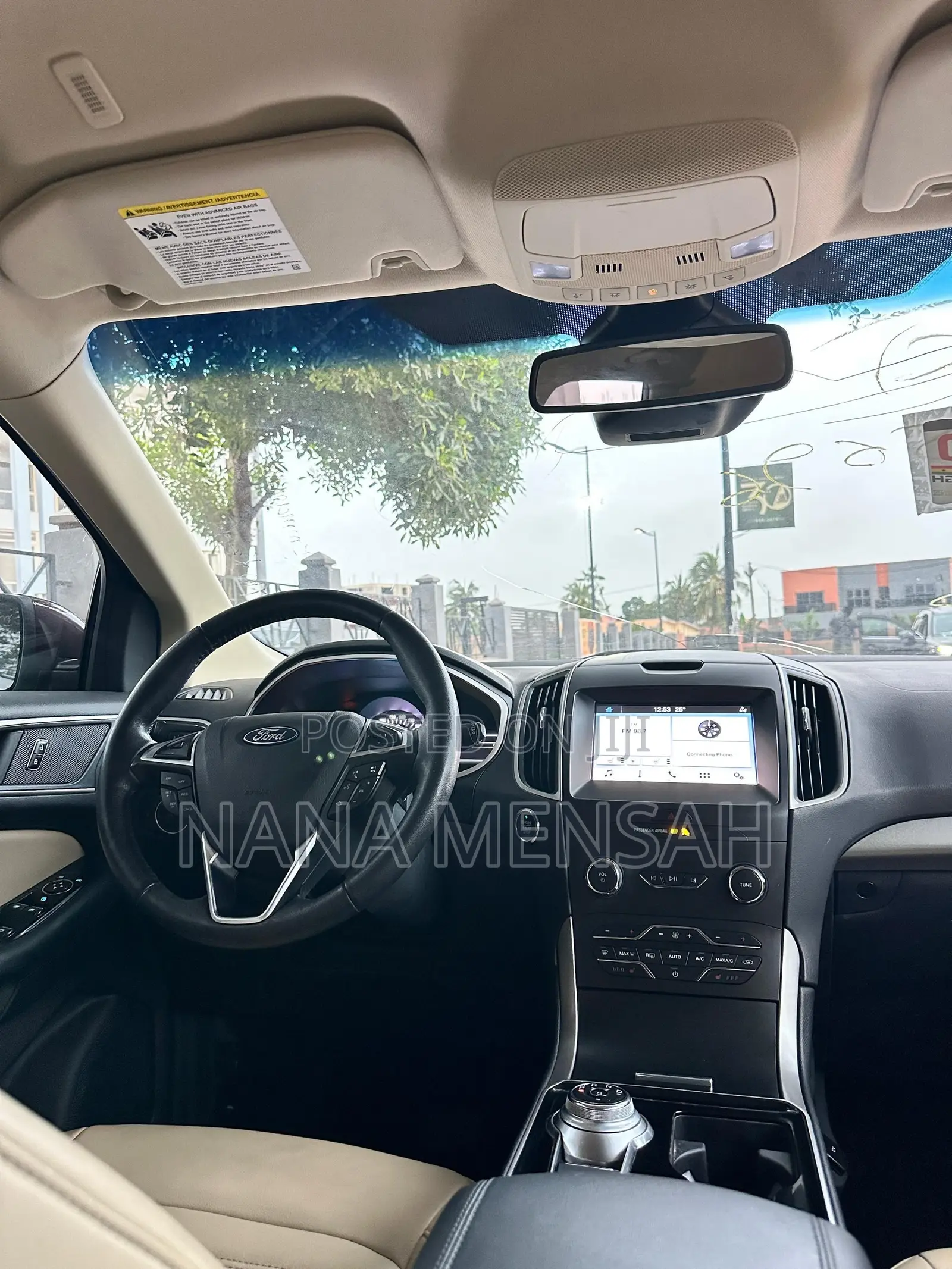 Ford Edge SEL AWD 2019 Burgundy
