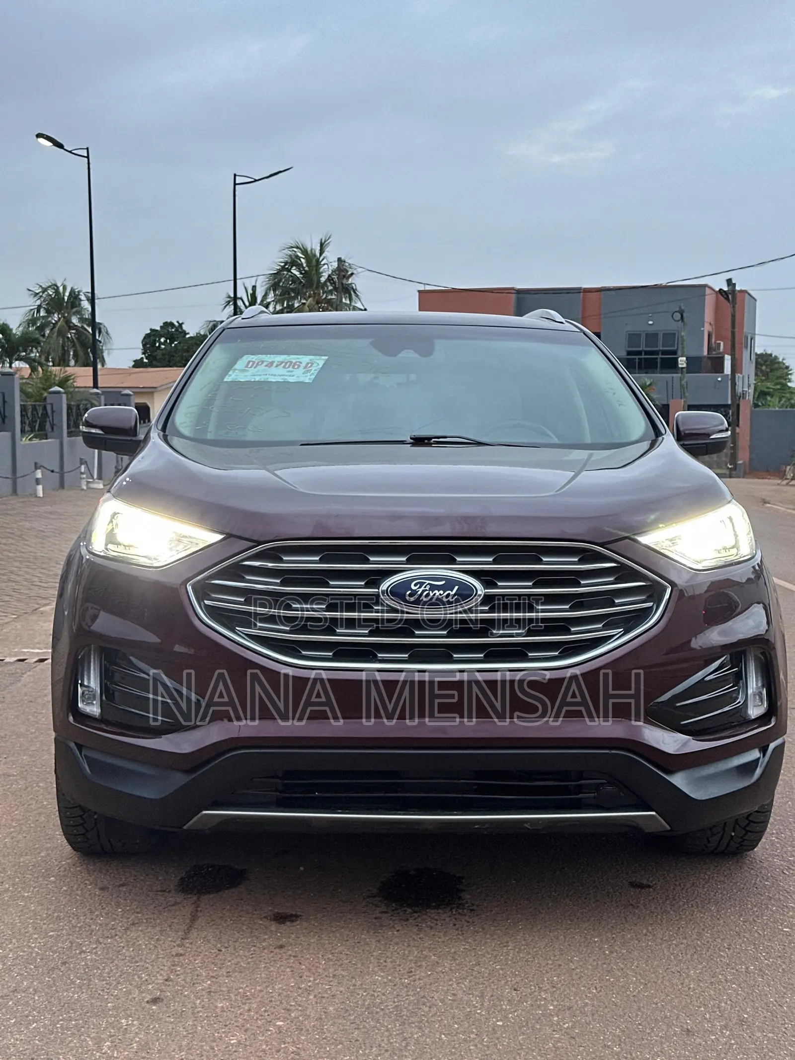 Ford Edge SEL AWD 2019 Burgundy