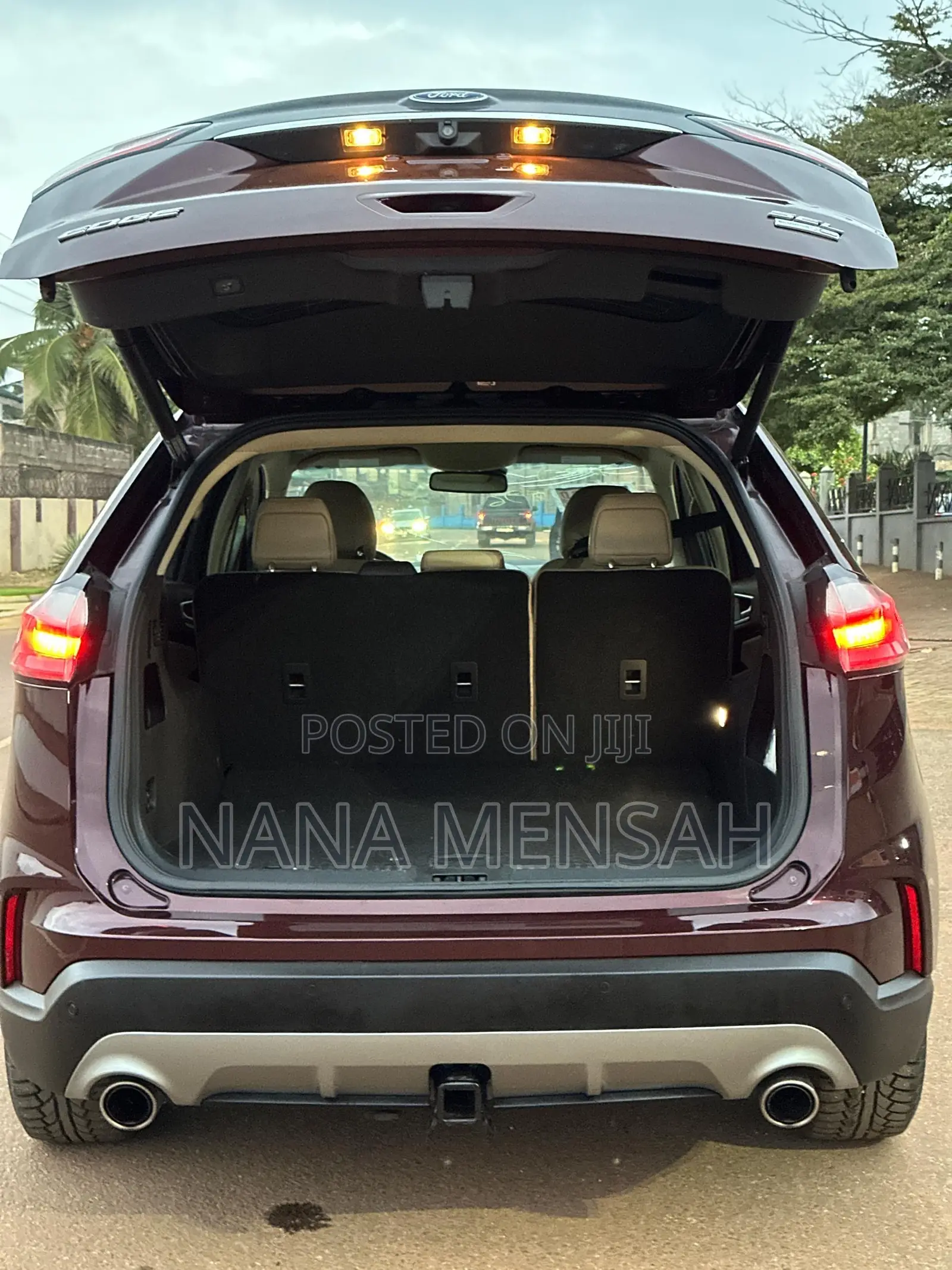 Ford Edge SEL AWD 2019 Burgundy