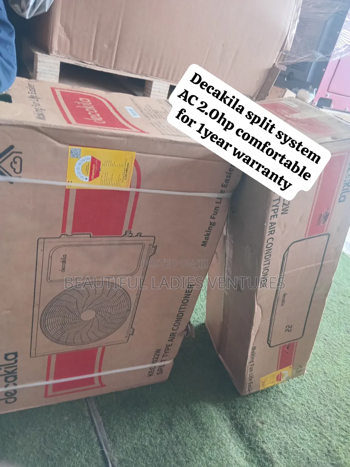 Original Decakila 2.0HP Split AC – Strong Cooling Performance for Home