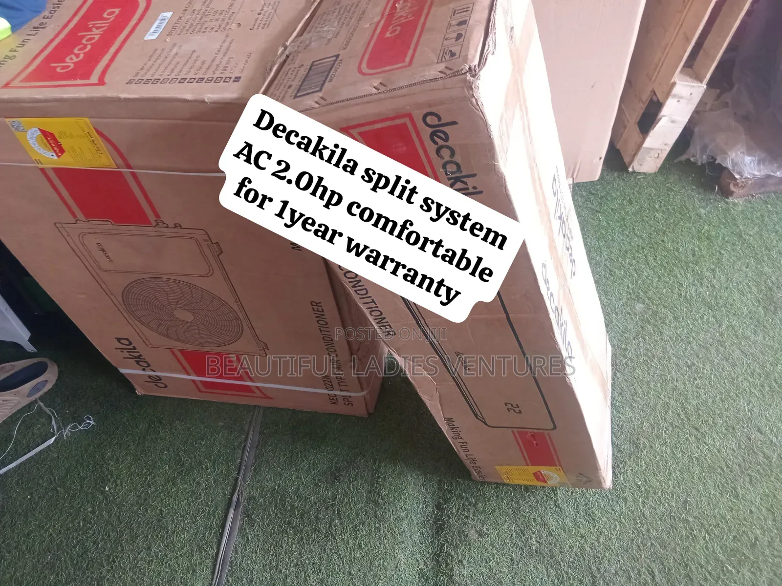 Original Decakila 2.0HP Split AC – Strong Cooling Performance for Home