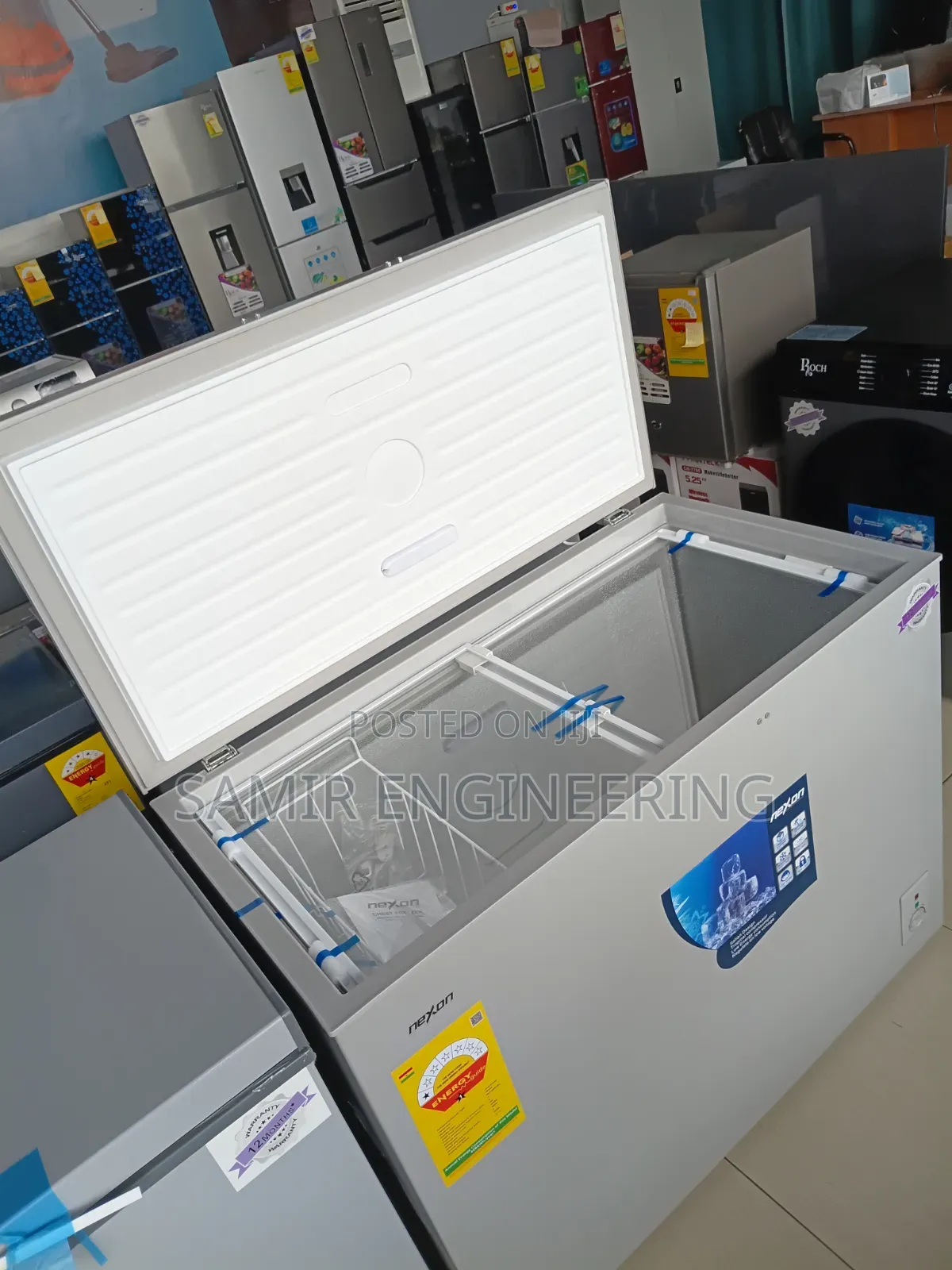 The Frost Master: Nexon NCF-320G-I (S) Silver Freezer