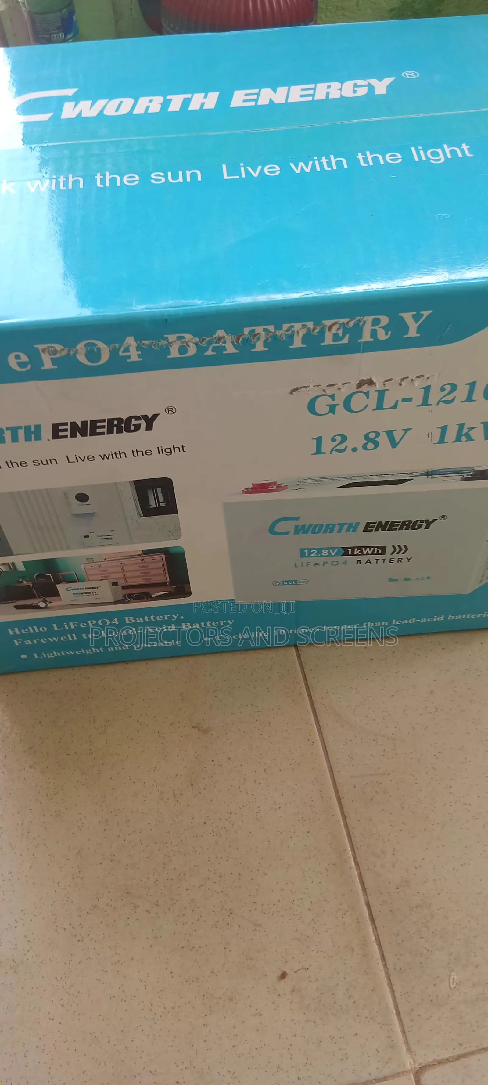 Cworth Lithium Ion Phosphate Battery 12v 100ah