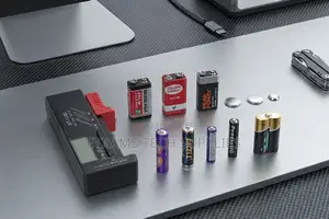 Digital LCD Battery Tester Universal Checker Volt Analyzer