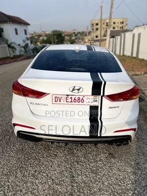 Hyundai Elantra Sport 2018 White