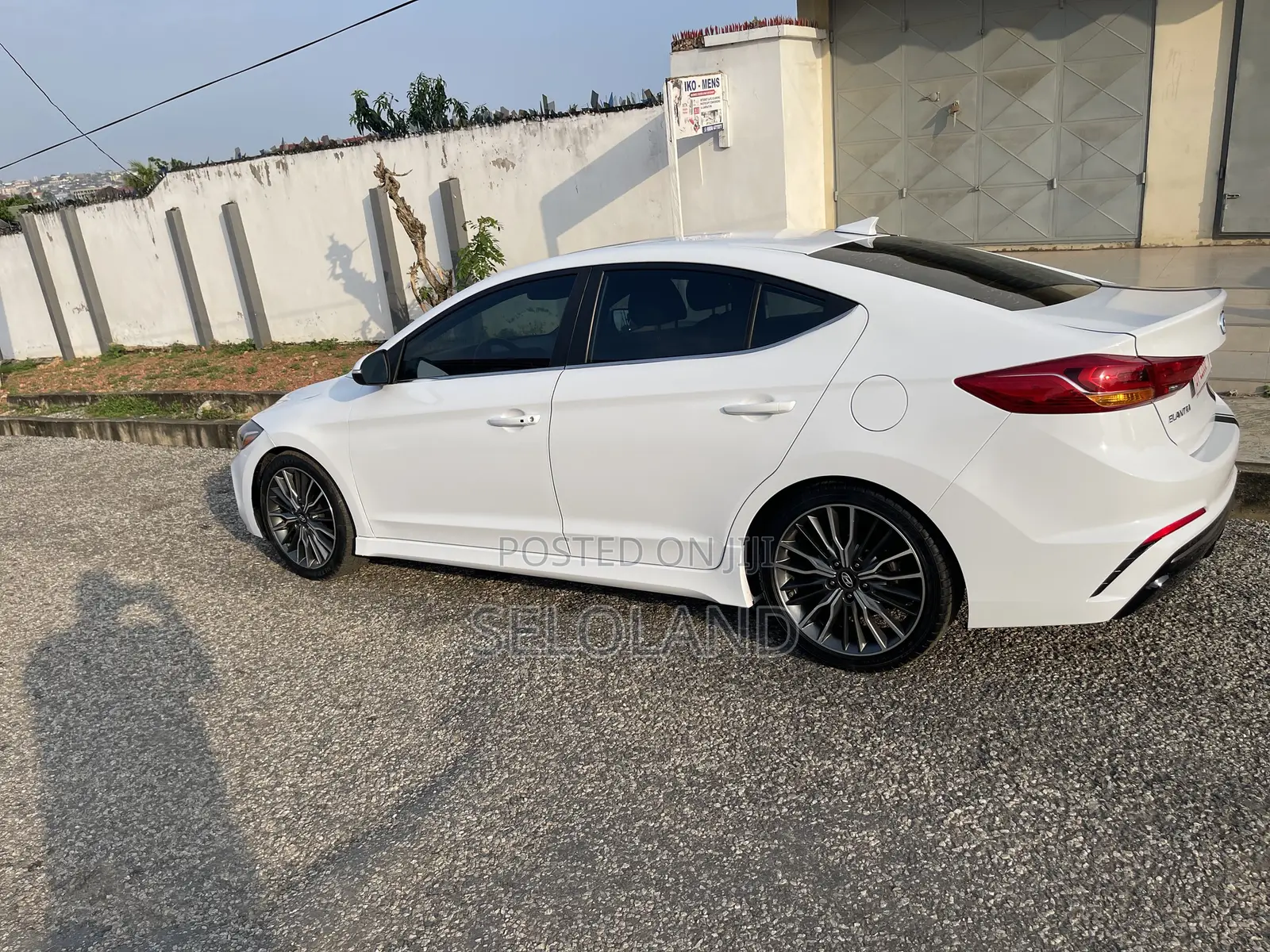 Hyundai Elantra Sport 2018 White