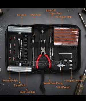Tire Repair Kit Plug Car Truck Motorcycle Home DIY Flat Puncture