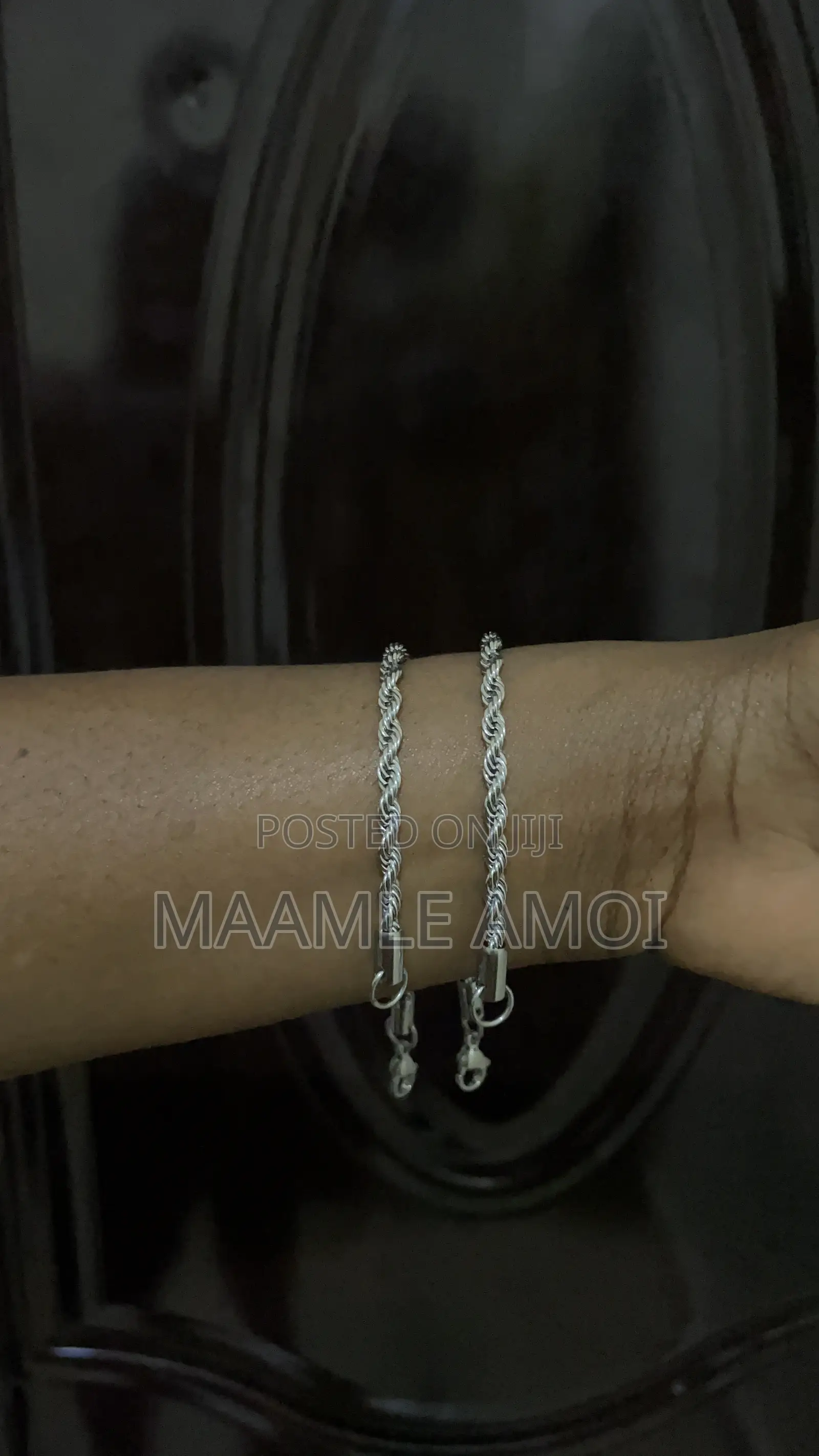 Unisex Silver Bracelet (Men, Women)
