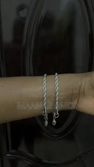 Unisex Silver Bracelet (Men, Women)