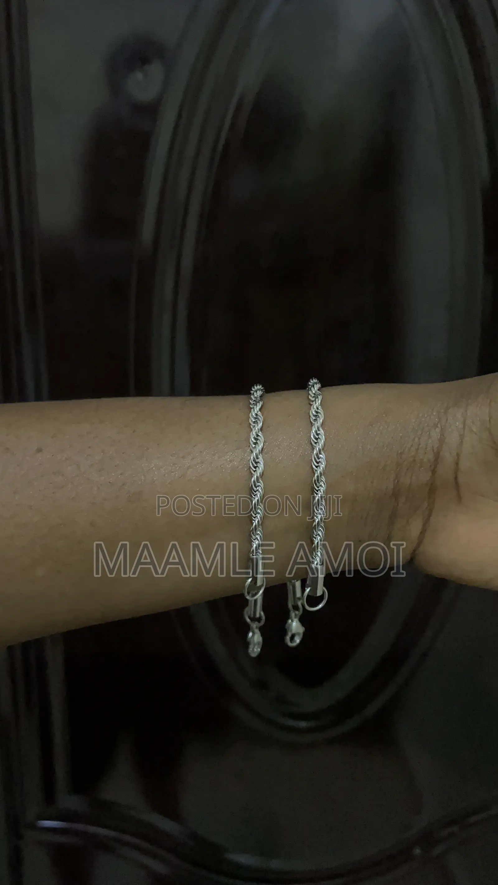 Unisex Silver Bracelet (Men, Women)