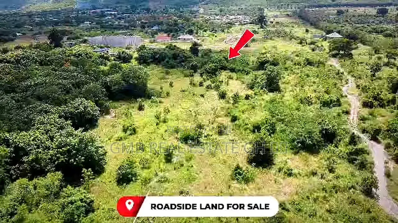 Acres of Road Land for Sale at Ayikuma,Dodowa