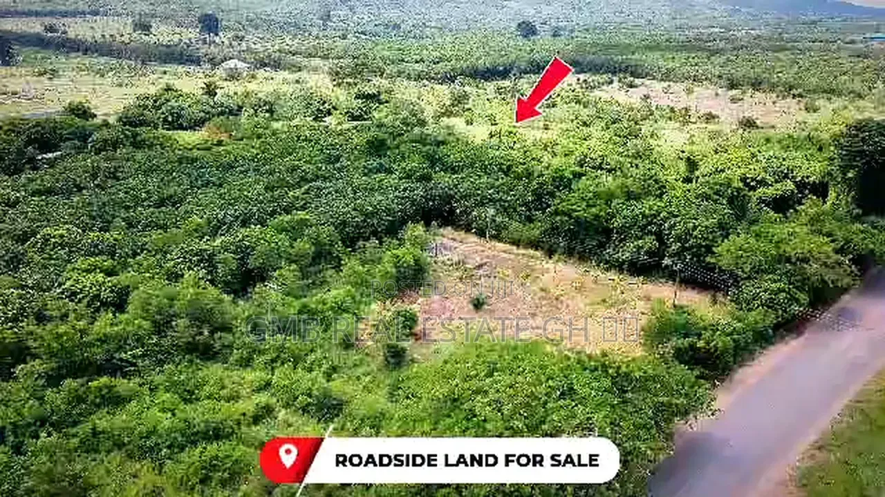 Acres of Road Land for Sale at Ayikuma,Dodowa