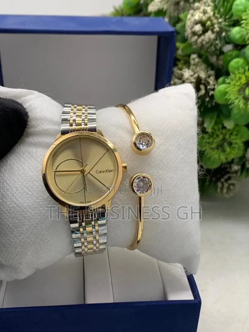Watch and Bangle Set for Ladies