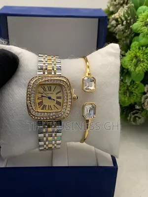 Watch and Bangle Set for Ladies