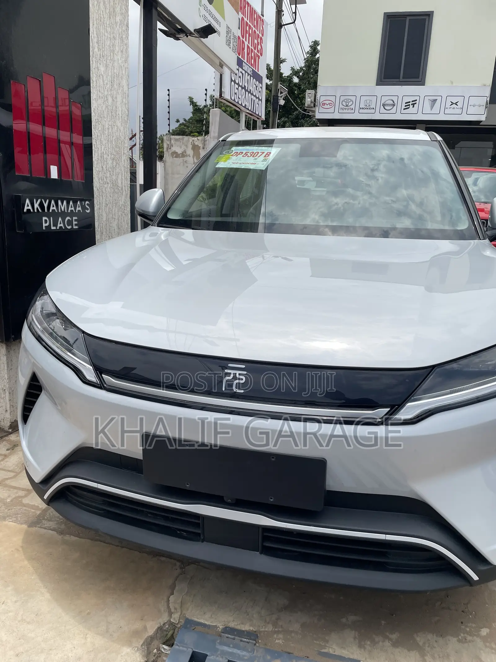 New BYD Yuan Up 45 kWh FWD 2024 Off white