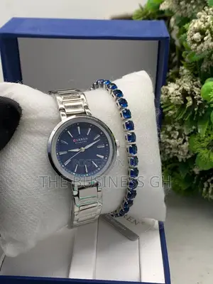 Curren Watch and Bracelet Set