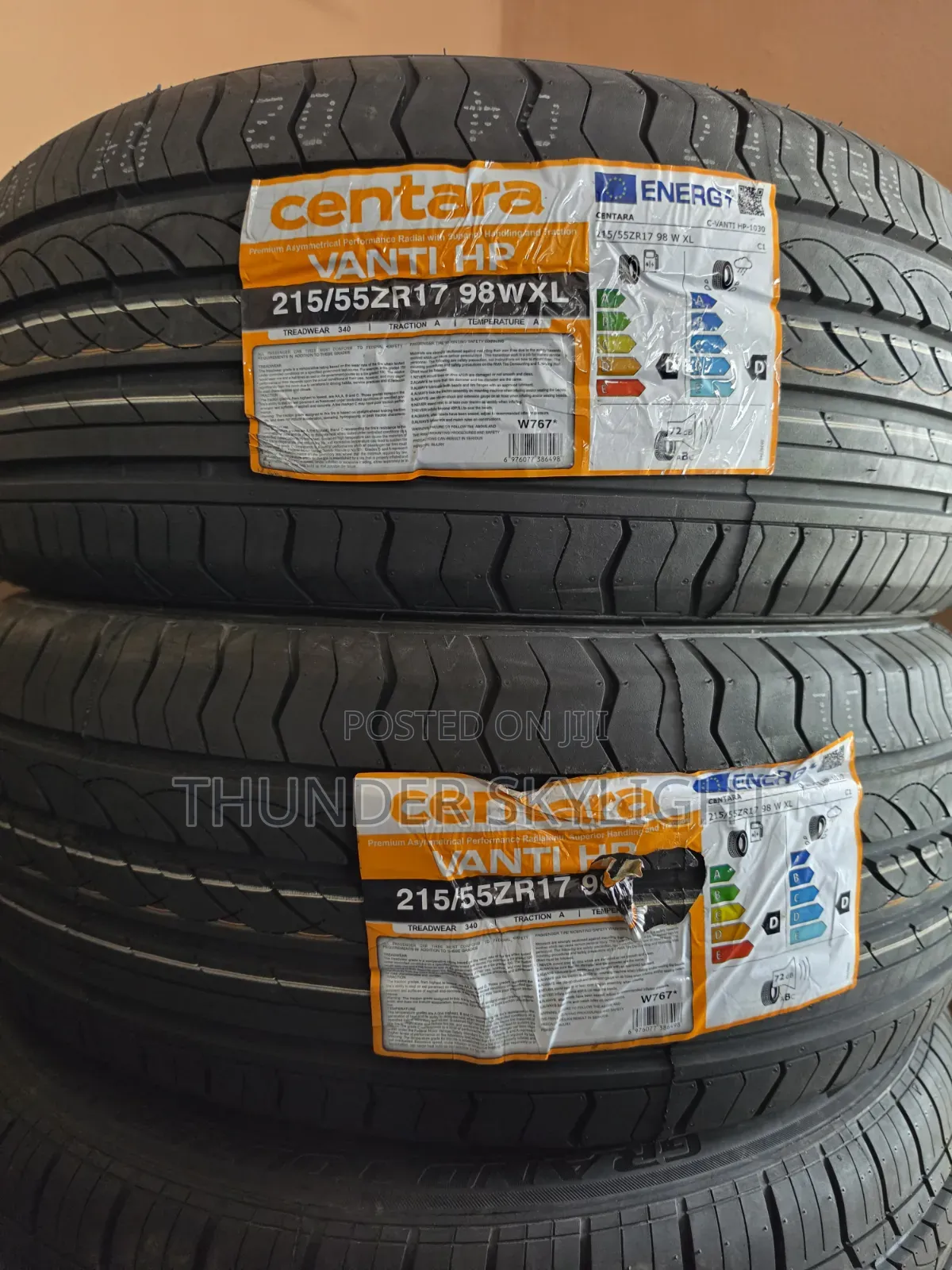 215/55r17 Centara Vanti HP 98w Xl Tyre