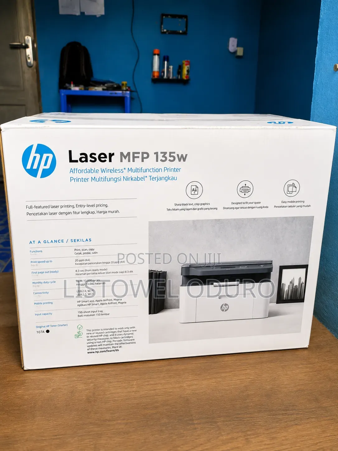 HP Laserjet MFP 135w