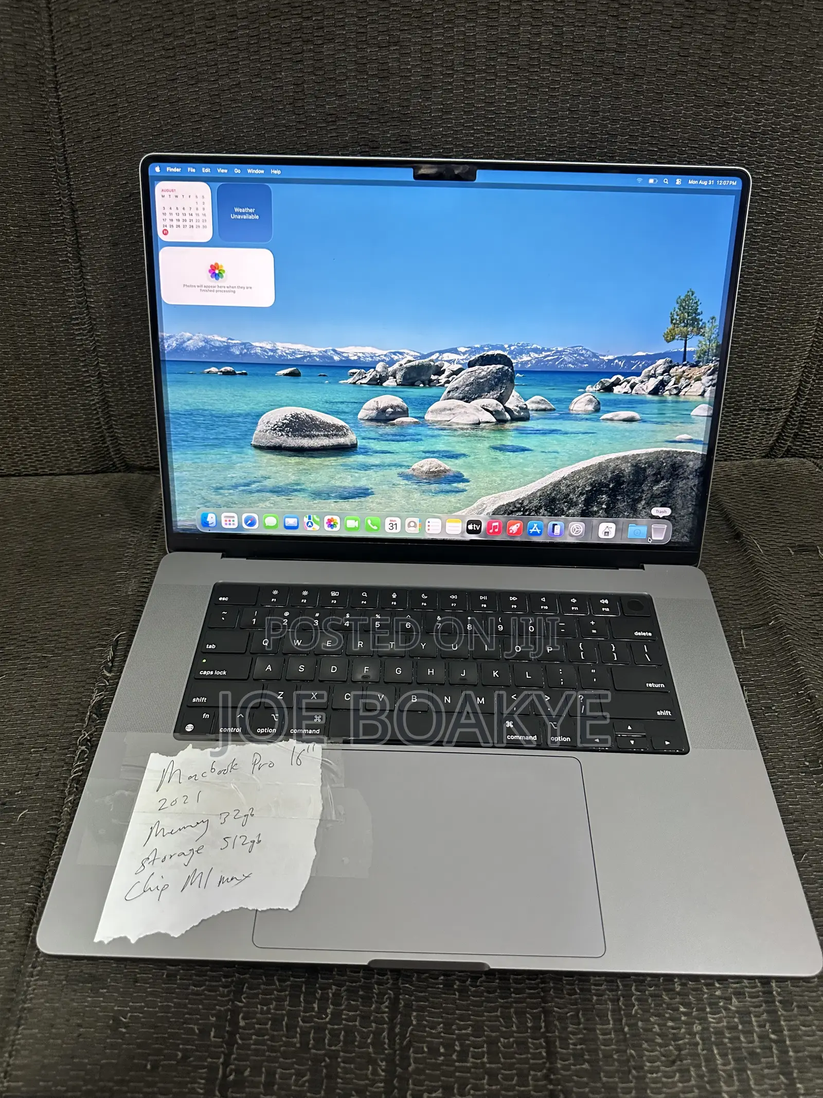 Laptop Apple MacBook Pro 2021 M1 Max 32GB Apple M1 Max SSD 512GB