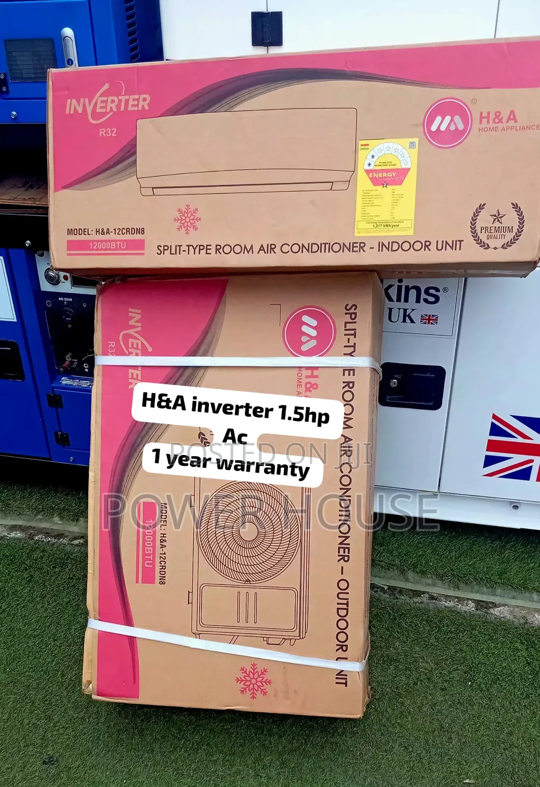 H&A 1.5HP Inverter Air Conditioner – Modern Cooling 1.5hp AC