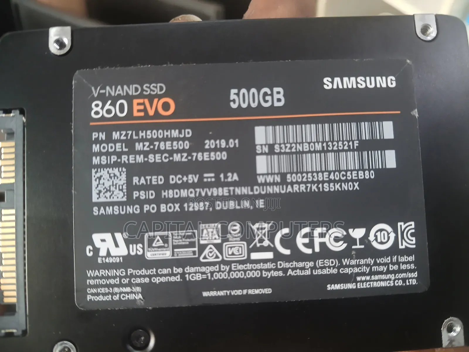 Samsung 870 Evo 500gb Sata SSD