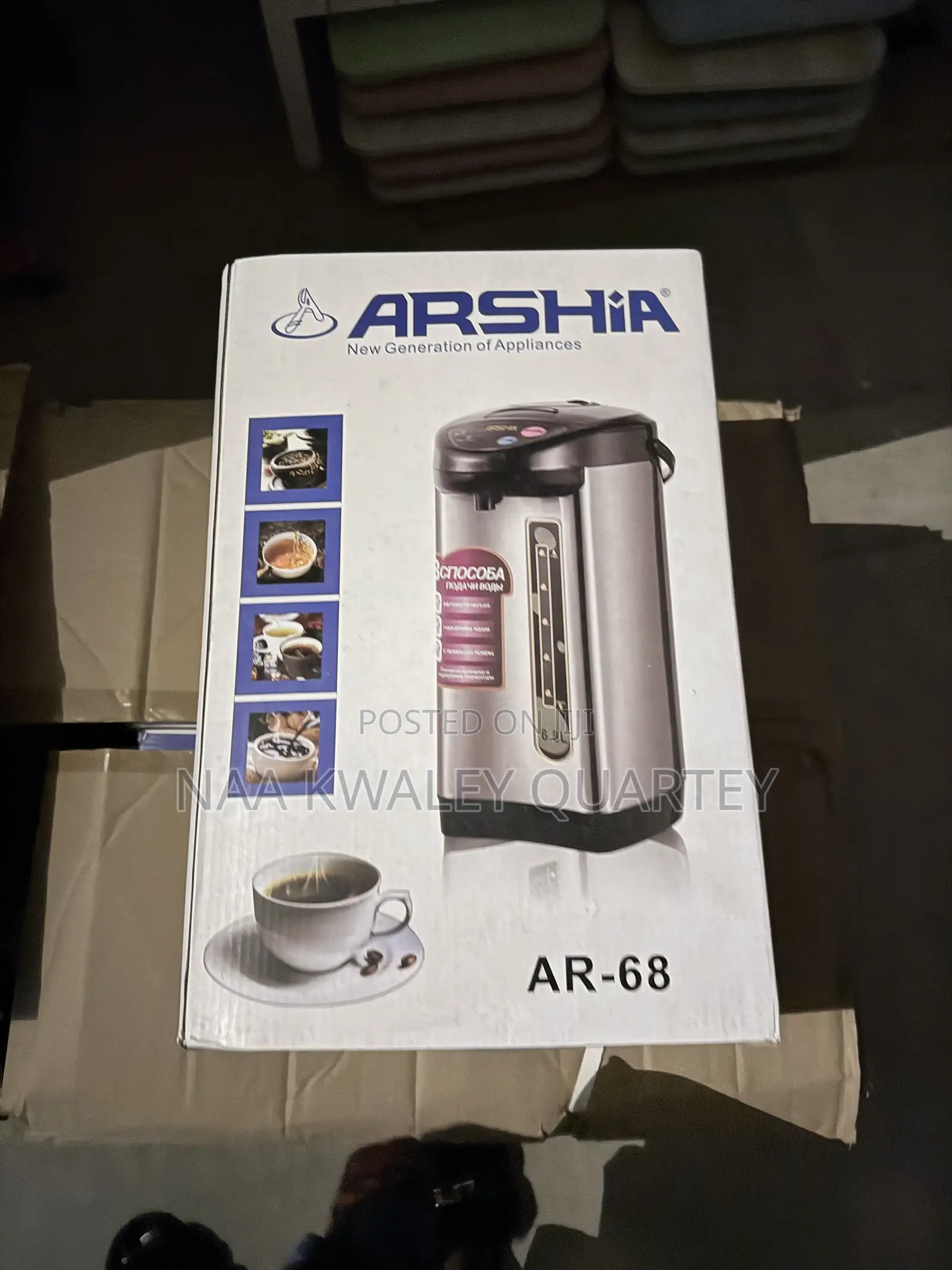 6.8L Arshia Electric Kettle
